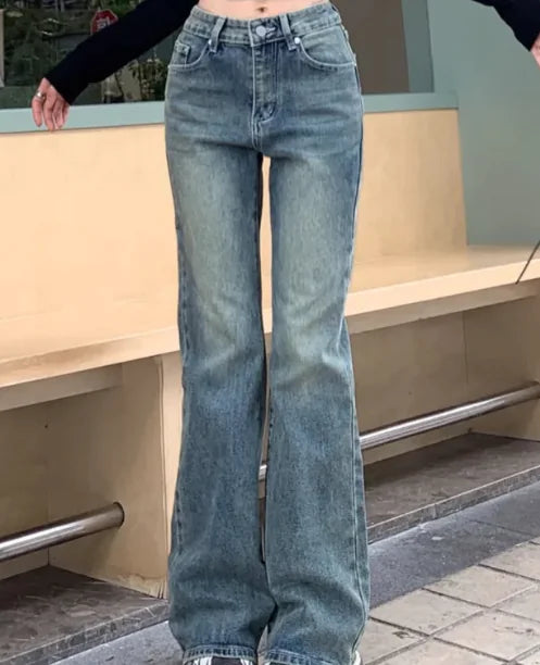 Retro Straight Jeans