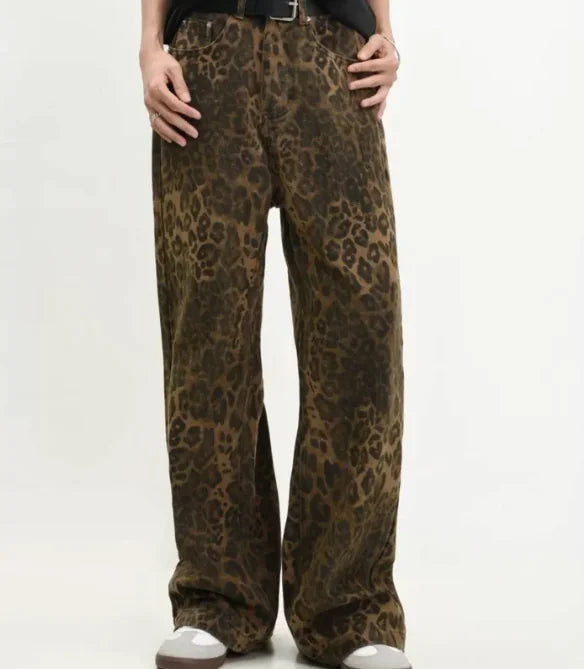 Retro Leopard Pants