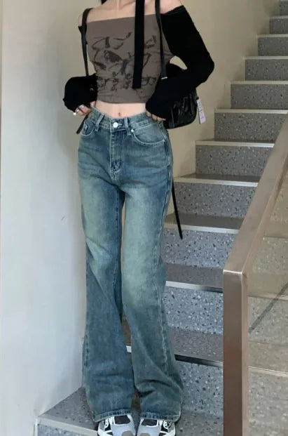 Retro Straight Jeans