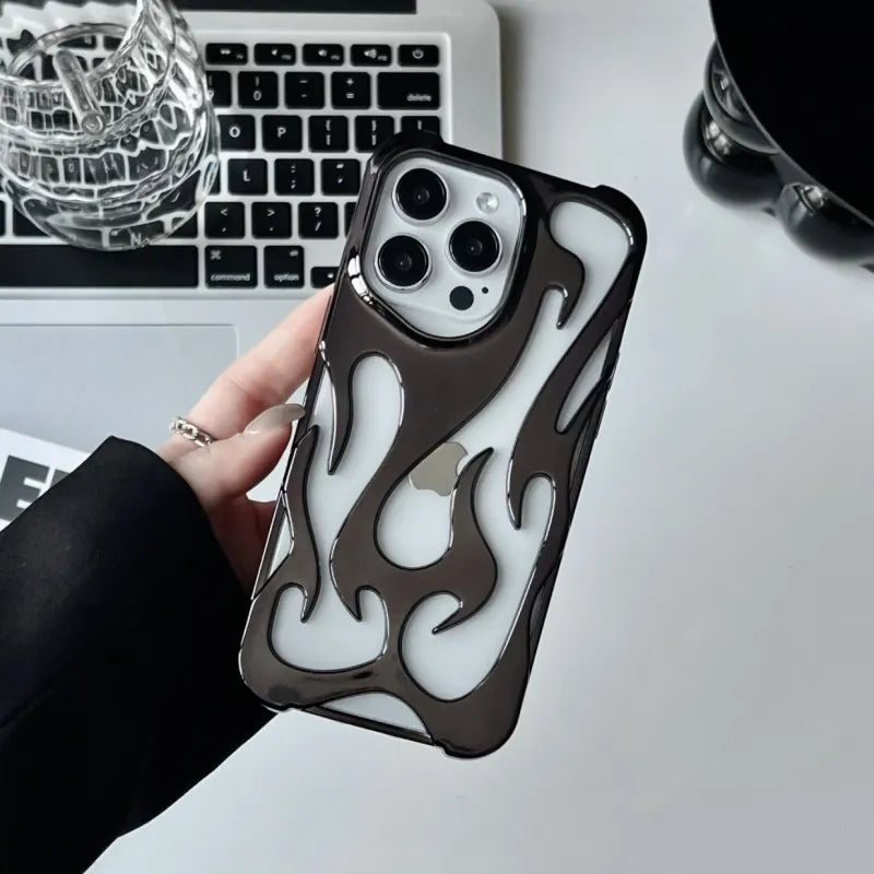 Flame Pattern Phone Case