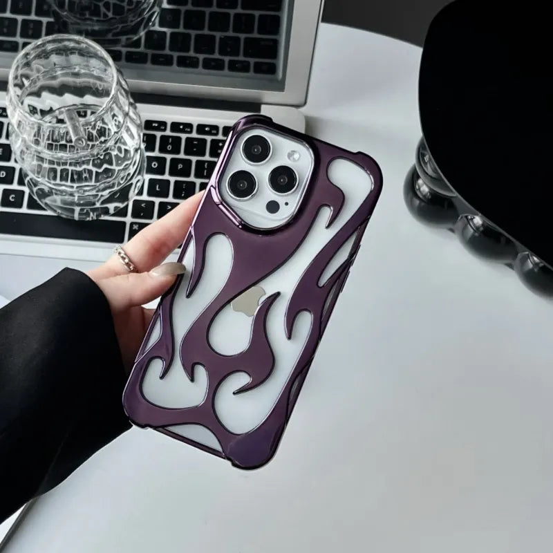 Flame Pattern Phone Case