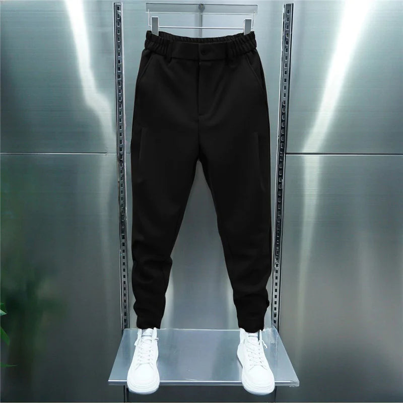 Tapered Harem Cropped Pants