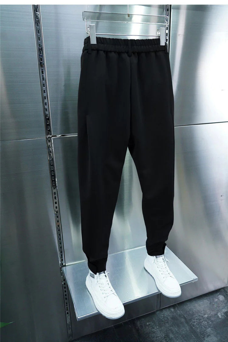 Tapered Harem Cropped Pants