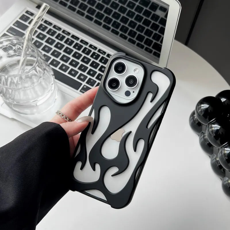 Flame Pattern Phone Case