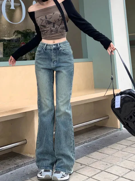 Retro Straight Jeans