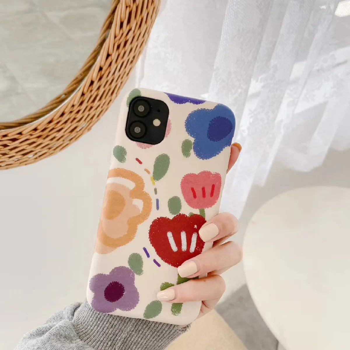 Oil Painting Pattern Mobile Phone Case